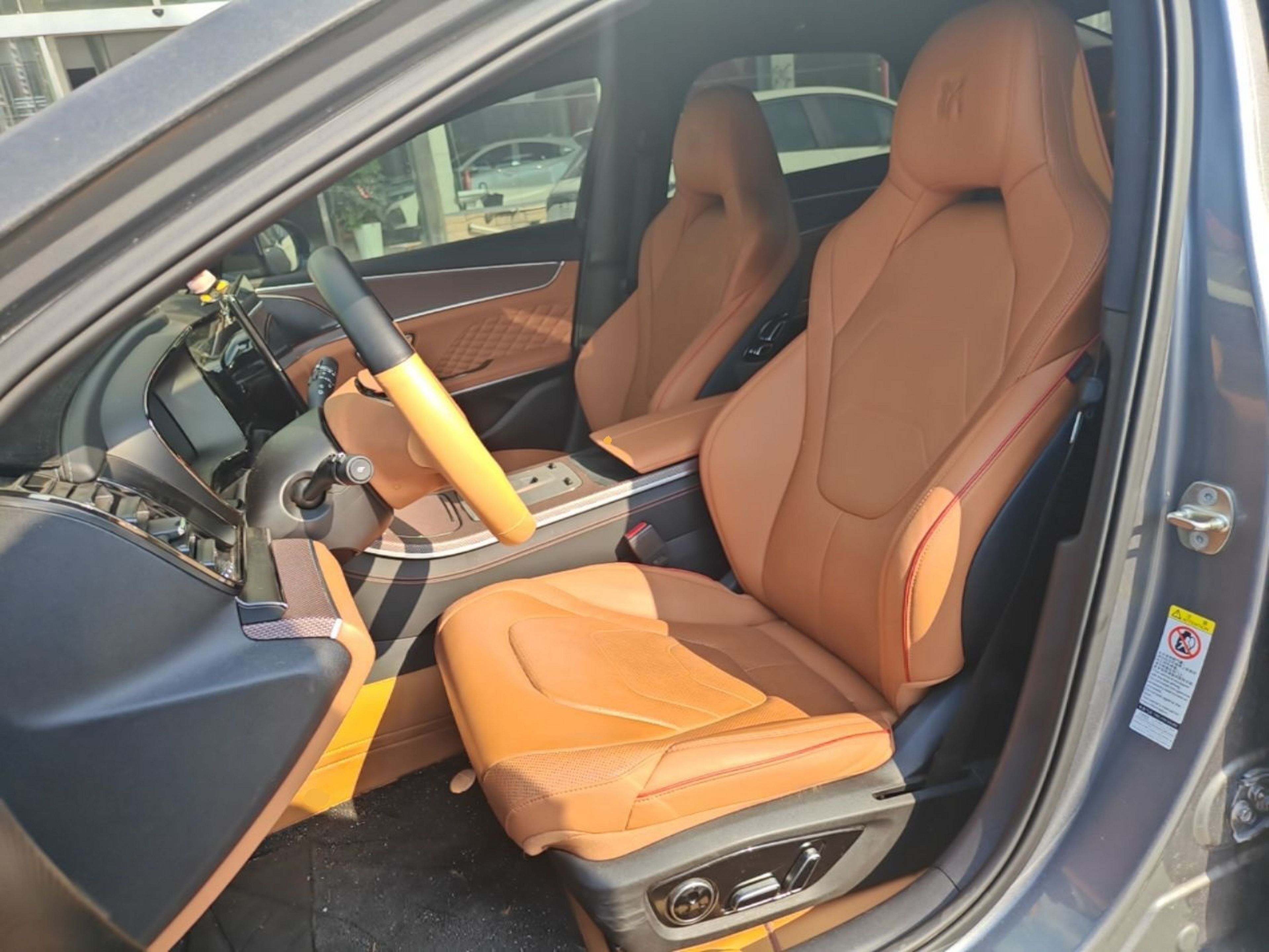 Avant de la voiture