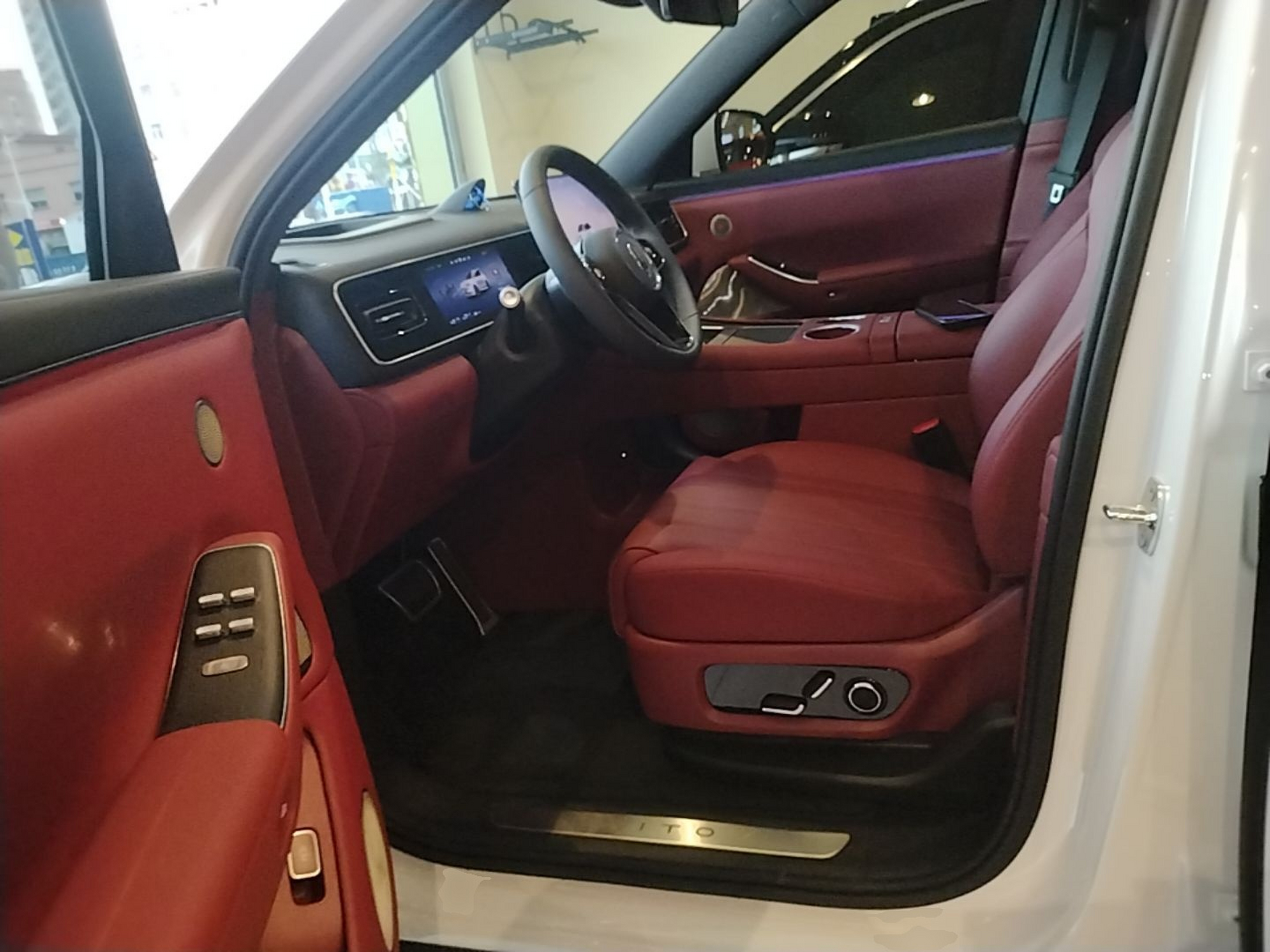 Avant de la voiture