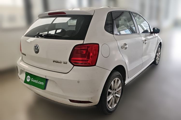 Used Volkswagen Polo 2014 1.6L Automatic Comfort Edition Rear Right 45 Deg
