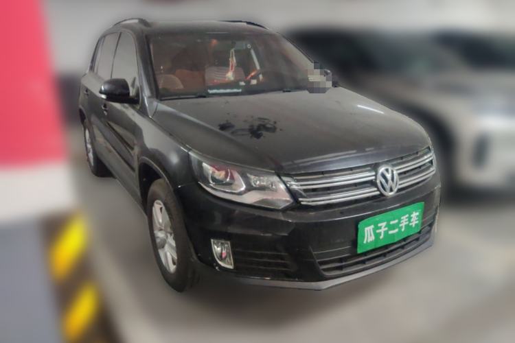 Used Volkswagen Tiguan 2015 1.8TSI Automatic Two-Wheel Drive Trend Edition Front Right 45 Deg