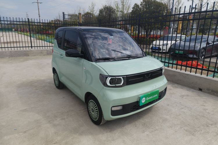 Used Wuling Hongguang MINIEV 2022 Macaron Premium Model – Lithium Iron Phosphate Front Right 45 Deg