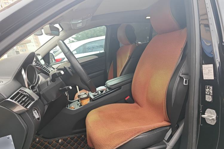 Used Mercedes-Benz GLE Coupe 2017 GLE 400 4MATIC Coupe SUV Left Front Seat