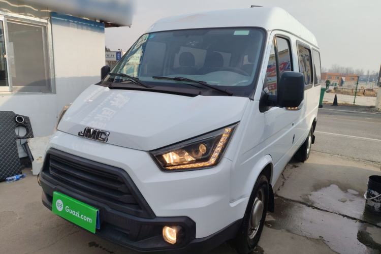 Used JMC Transit 2019 2.8T Commercial Version Short Wheelbase Mid-Roof 6-Seater China VI JX493