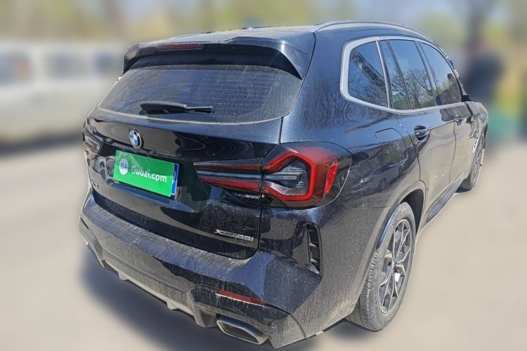 Used BMW X3 2022 xDrive25i M Sport Package Rear Right 45 Deg