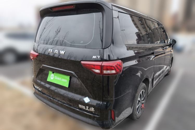 Used BAW Ruisheng Ace M7 2024 2.0L CNG Comfort Version 7 Seats Rear Right 45 Deg