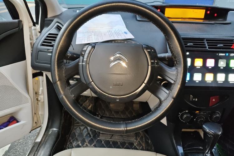 Used Citroen C-Quatre 2013 Sedan 1.6L Automatic Prestige Model Steering Wheel