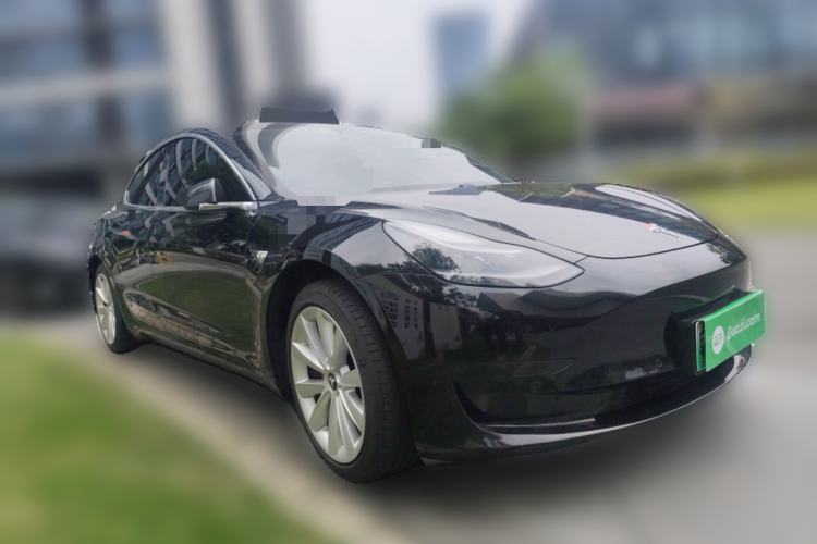 Used Tesla Model 3 2020 Refreshed Version Long-Range Rear-Wheel Drive Front Right 45 Deg