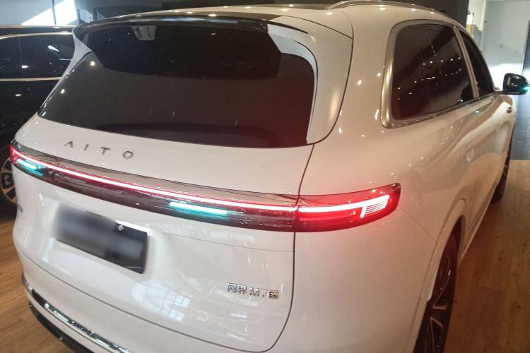 Used Hima AITO M7 2026 Model Pure Electric Max Long Range 6-Seater Version Rear Right 45 Deg