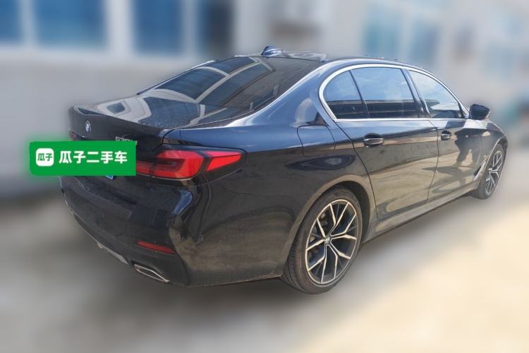 Used BMW 5 Series 2021 Restyled 530Li Luxury Edition M Sport Package Rear Right 45 Deg