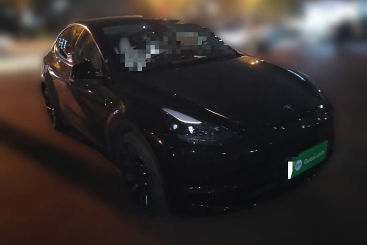 Used Tesla Model Y 2022 Revised Version Long-Range All-Wheel Drive Front Right 45 Deg