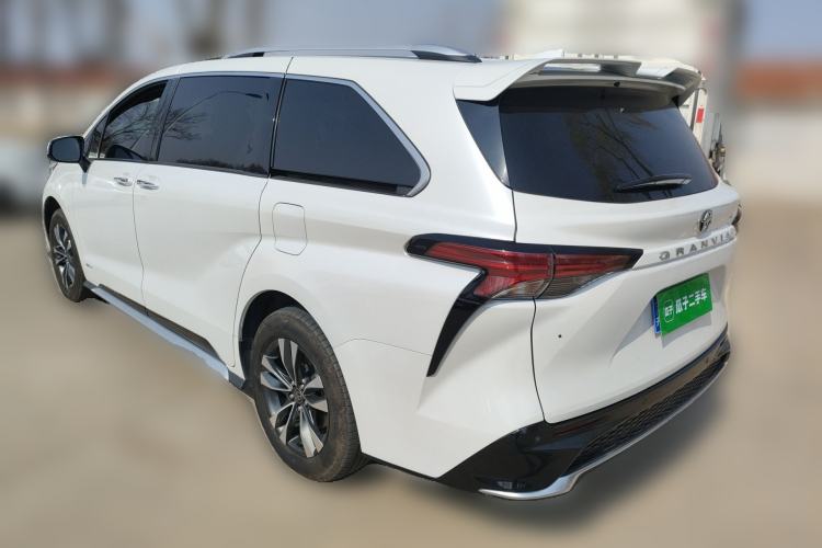 Used Toyota Granvia 2024 2.5L Hybrid Prestige PLUS Four-Wheel Drive Version Rear Left 45 Deg