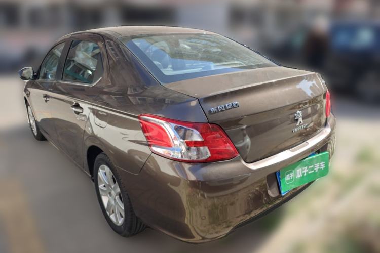 Used Peugeot 301 2014 1.6L Automatic Prestige Edition Rear Left 45 Deg