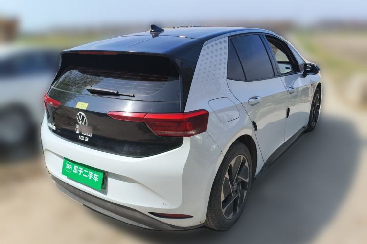 Used Volkswagen ID.3 2023 Upgraded Model Pure Intelligent Enjoyment Version Rear Right 45 Deg