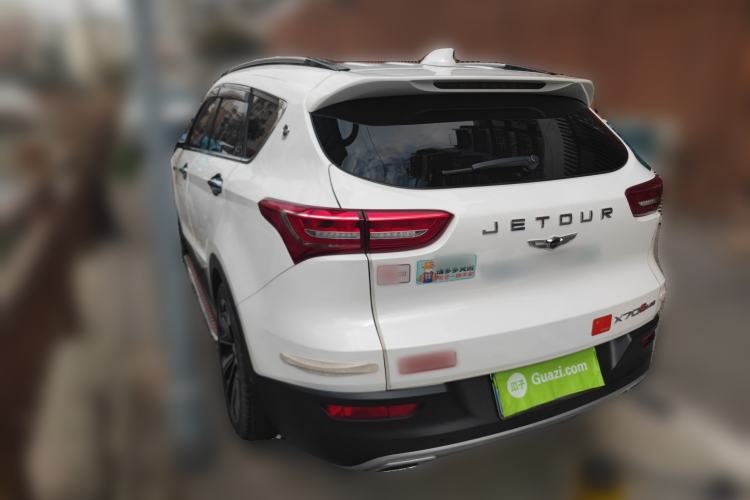 Used JETOUR X70S 2019 1.5T Automatic ZHENG TU Version China V Standard Rear Left 45 Deg