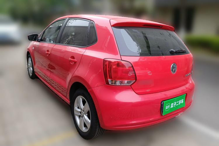 Used Volkswagen Polo 2011 1.6L Automatic ZhiShang Version Rear Left 45 Deg