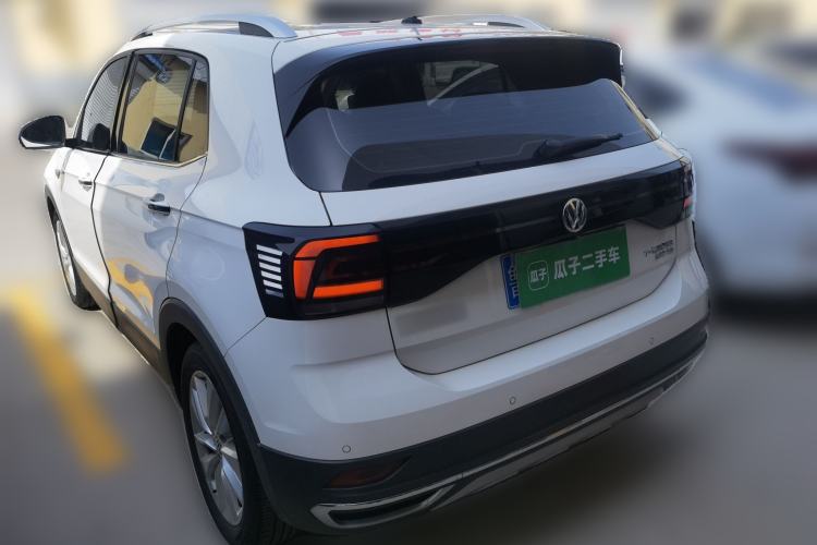 Used Volkswagen T-Cross 2019 280TSI DSG Comfort Edition Rear Left 45 Deg