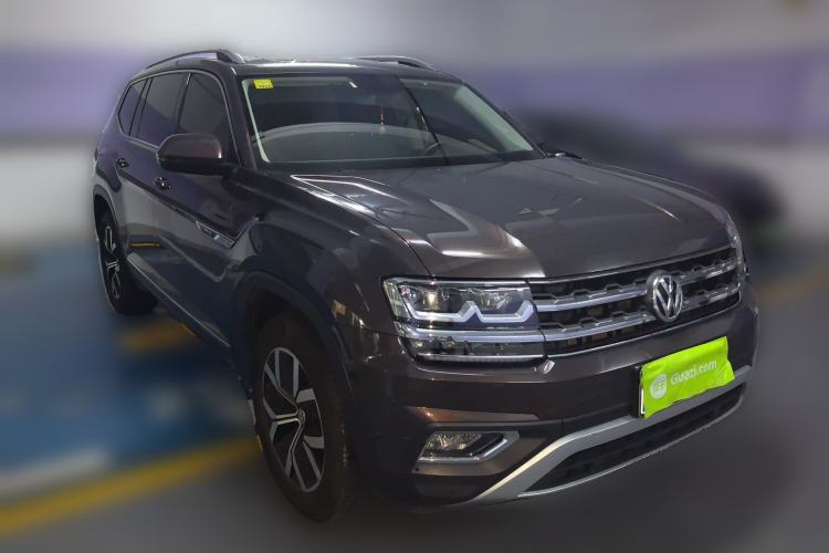 Used Volkswagen Teramont 2017 380TSI Four-Wheel Drive Luxury Edition Front Right 45 Deg