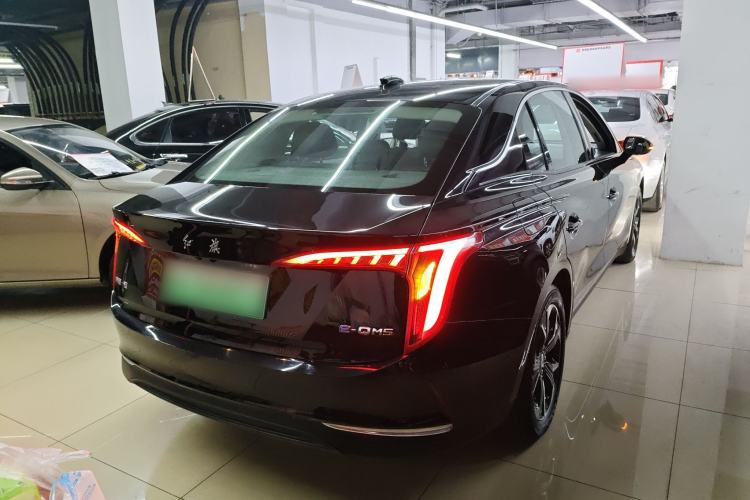 Used Hongqi E-QM5 2021 Charging Version Flagship Edition Rear Right 45 Deg