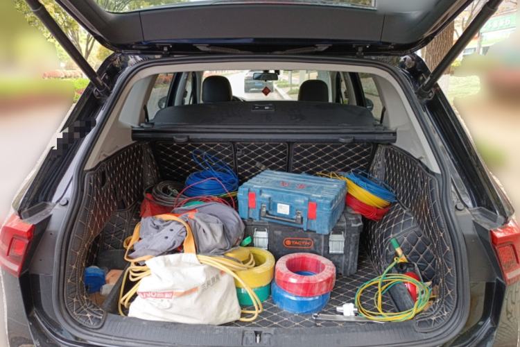 Used Volkswagen Tiguan L 2020 330TSI Automatic Two-Wheel Drive Panoramic Comfort Edition China VI Standard Trunk