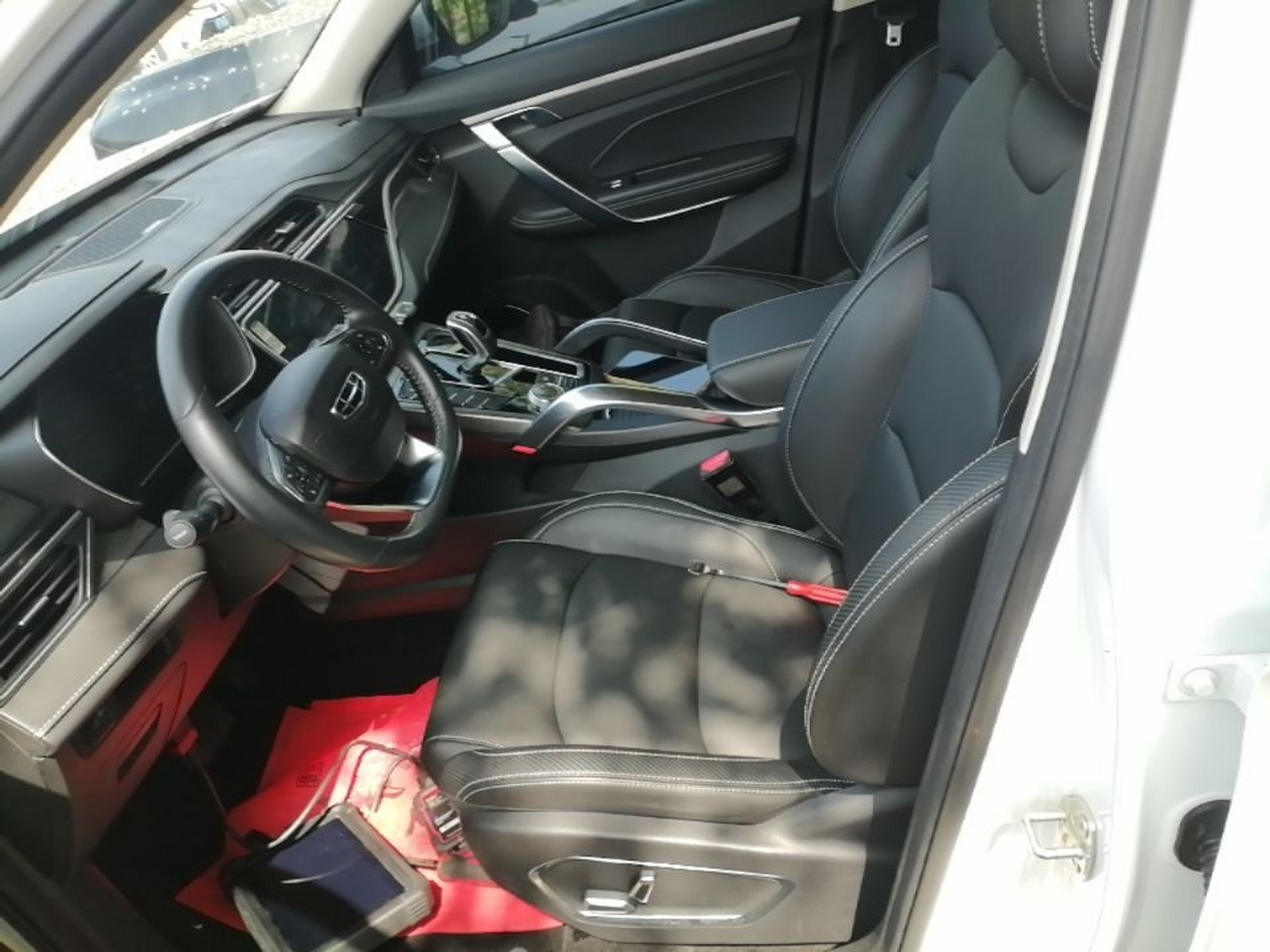 Avant de la voiture