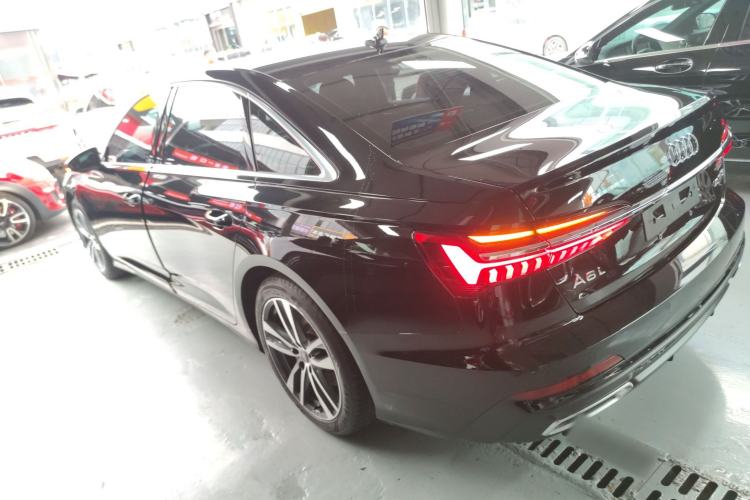 Used Audi A6L 2022 40 TFSI Luxury Dynamic Model Rear Left 45 Deg