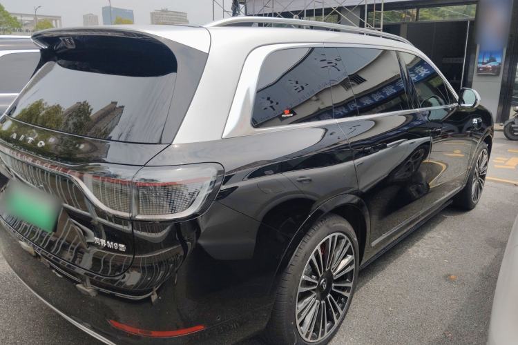 Used Hima AITO M9 2025 Pure Electric Ultra Version 100 kWh 6-Seater Model Rear Right 45 Deg