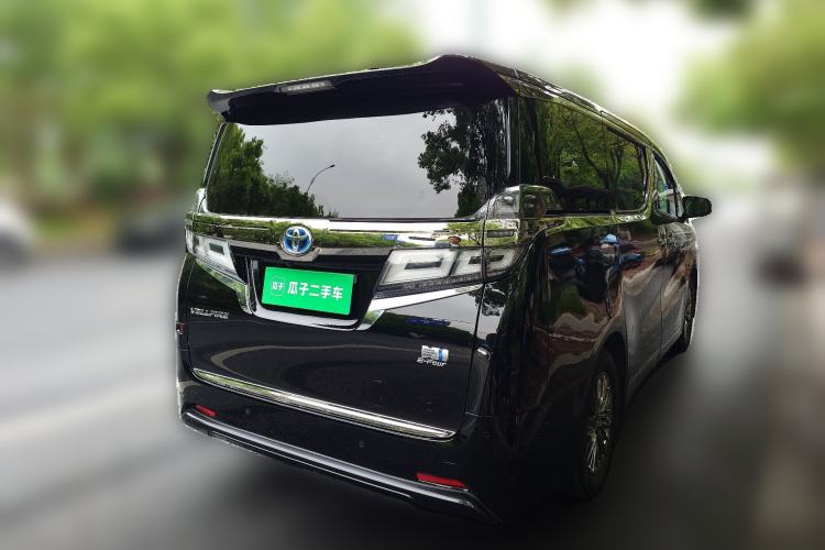 Used Toyota Vellfire 2020 Dual-Engine 2.5L HV Luxury Edition Rear Right 45 Deg