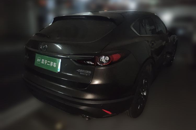 Used Mazda CX-4 2020 2.0L Automatic Two-Wheel Drive Blue Sky Dynamic Edition Rear Right 45 Deg