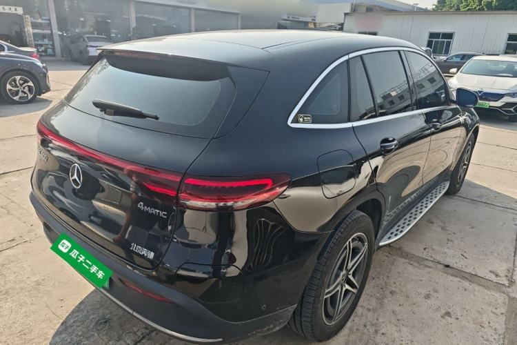 Used Mercedes-Benz EQC 2022 EQC 400 4MATIC Rear Right 45 Deg