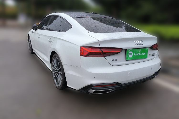 Used Audi A5 2024 Sportback 40 TFSI quattro Luxury Dynamic Model Rear Left 45 Deg