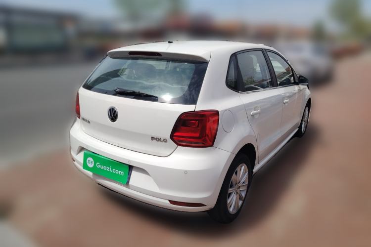 Used Volkswagen Polo 2014 1.4L Automatic Comfort Edition Rear Right 45 Deg