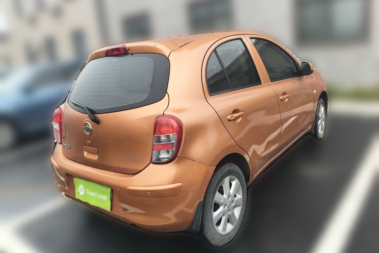 Used Nissan March 2010 1.5L Automatic Easy-Drive Version Rear Right 45 Deg