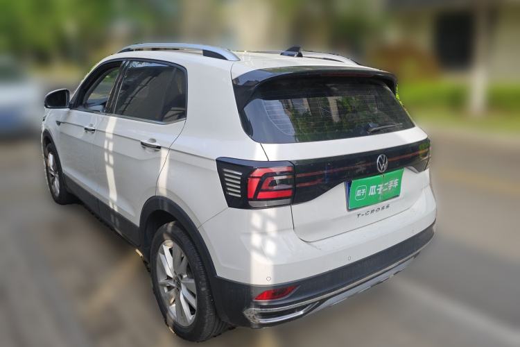 Used Volkswagen T-Cross 2021 280TSI DSG Comfort Edition Rear Left 45 Deg