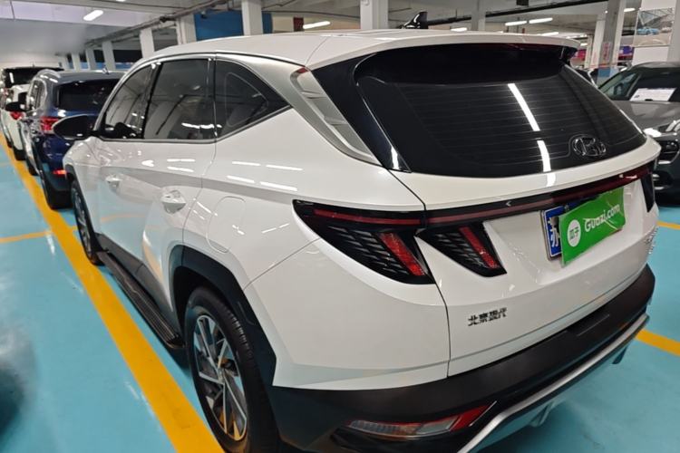 Used Hyundai Tucson 2021 Tucson L 1.5T DCT GLX Elite Edition Rear Left 45 Deg