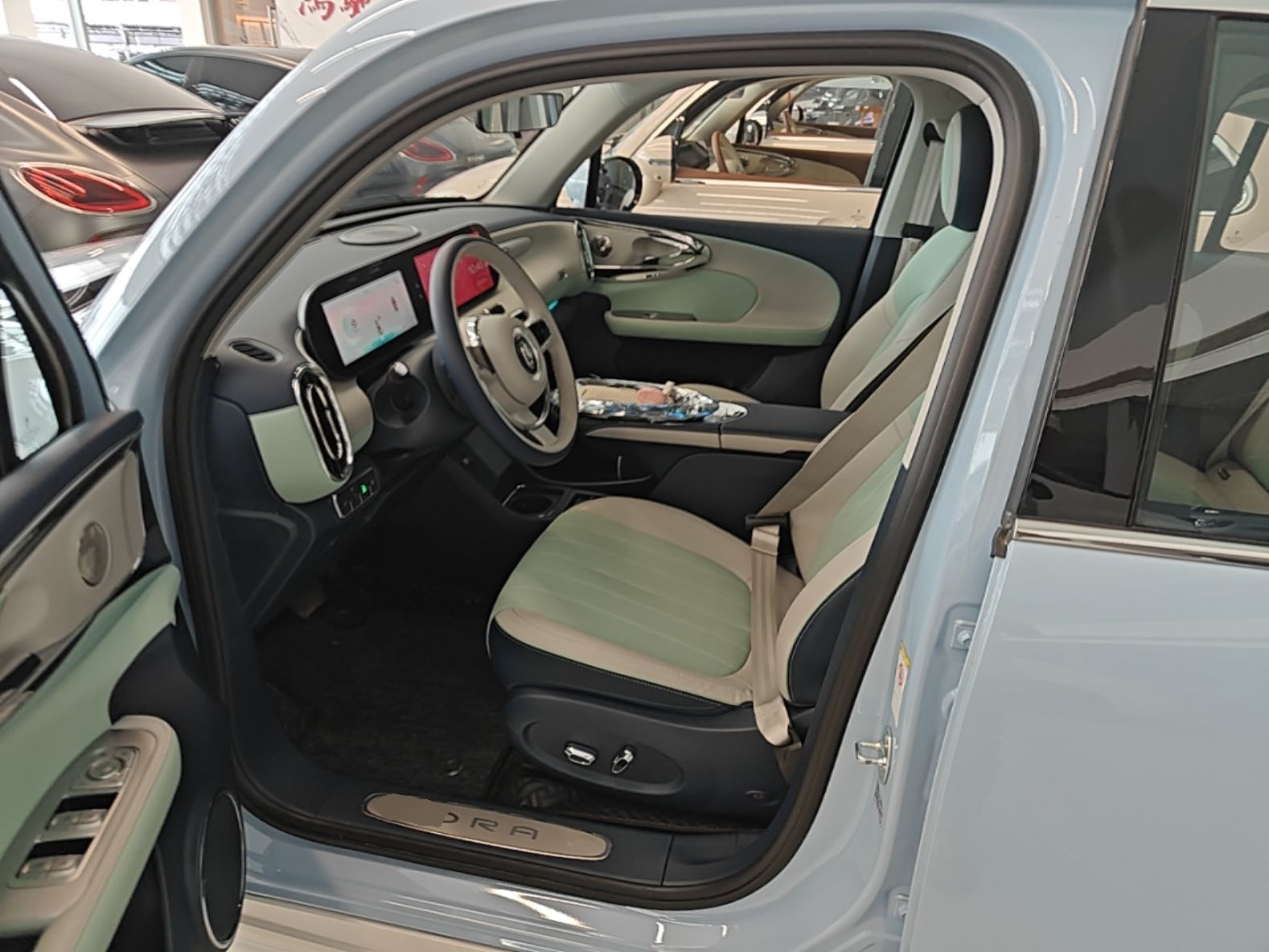 Avant de la voiture