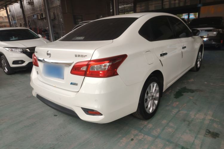 Used Nissan Sylphy 2019 1.6XV CVT Smart Connect Luxury Edition China V Standard Rear Right 45 Deg