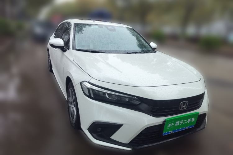 Used Honda Civic 2022 240TURBO CVT Dynamic Edition Front Right 45 Deg