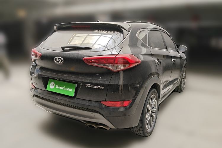 Used Hyundai Tucson 2015 1.6T Dual-Clutch Two-Wheel-Drive Leading Model Rear Right 45 Deg