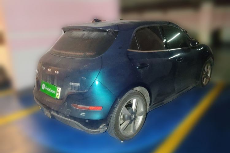 Used ORA Good Cat 2023 401 km Standard Range Prestige Version Lithium Iron Phosphate Rear Right 45 Deg