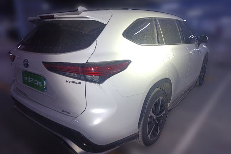 Used Toyota Crown Kluger 2021 2.5L HEV Four-Wheel Drive Premium Edition Rear Right 45 Deg