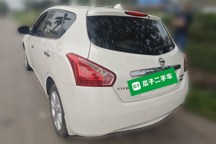 Used Nissan Tiida 2011 1.6L CVT Comfort Model Rear Left 45 Deg