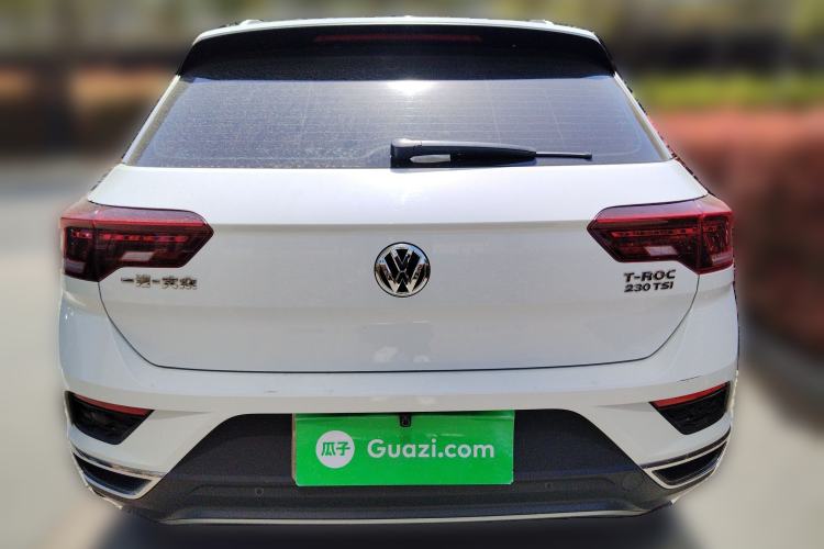 Used Volkswagen T-ROC 2019 230TSI DSG Two-Wheel-Drive Advanced Version China VI Standard Rear