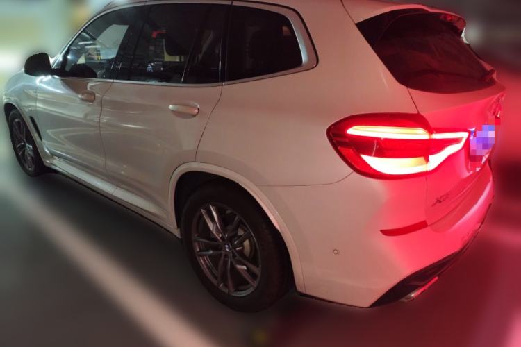 Used BMW X3 2020 xDrive25i M Sport Package Rear Left 45 Deg