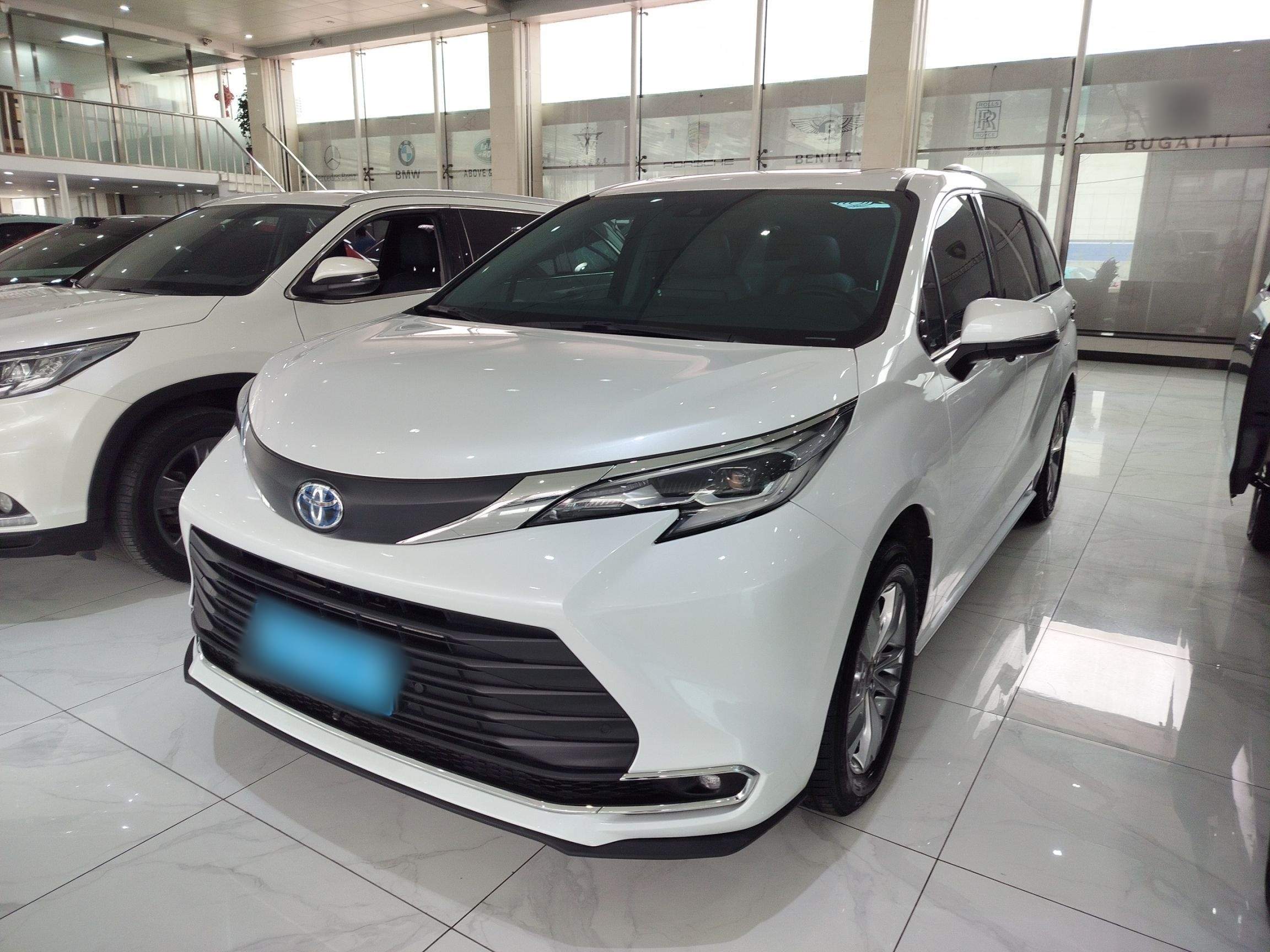 تحت مقدمة السيارة