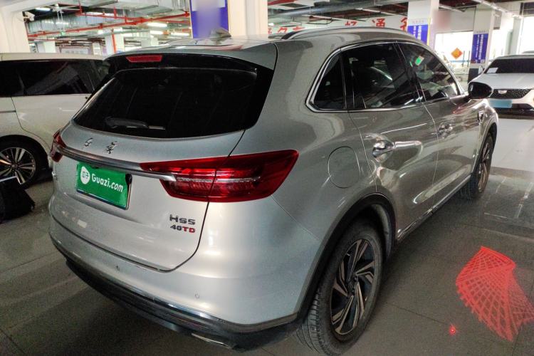 Used Hongqi HS5 2022 Revised Version 2.0T Smart Connect Flagship Edition Rear Right 45 Deg