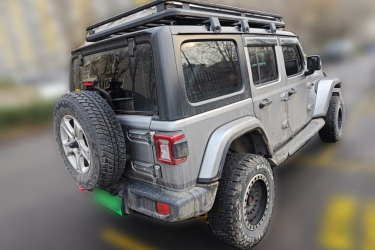 Used Jeep Wrangler 2019 2.0T Sahara Four-Door Version China VI Emission Standard
