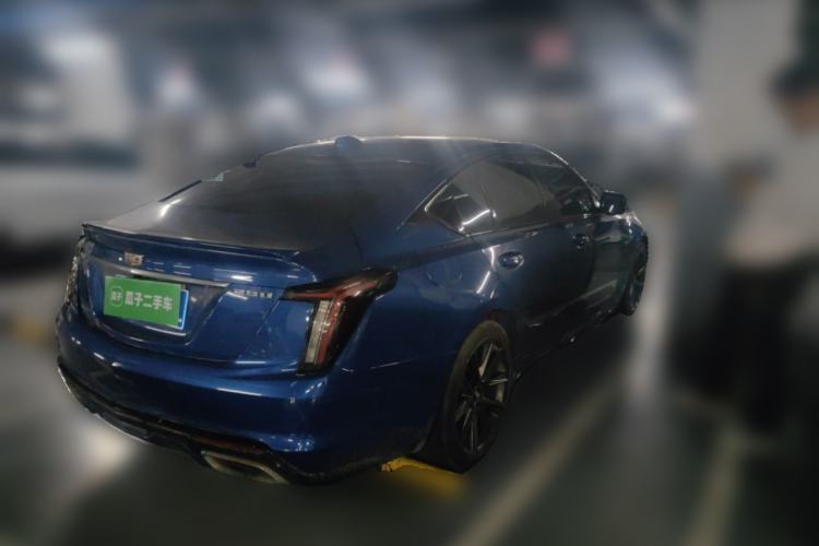 Used Cadillac CT5 2020 28T Platinum Sport Edition Rear Right 45 Deg