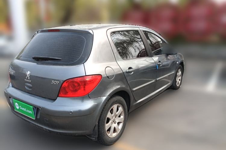 Used Peugeot 307 2012 Hatchback 1.6L Automatic Comfort Edition Rear Right 45 Deg