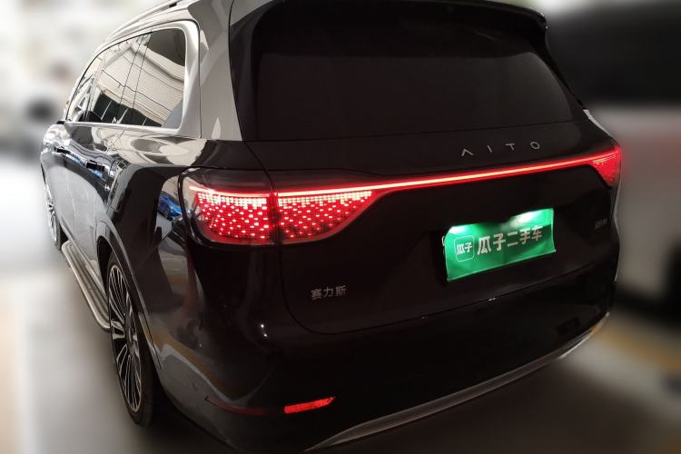 Used Hima AITO M9 2024 Range-Extended Ultra Version 52 kWh 6-Seater Model Rear Left 45 Deg