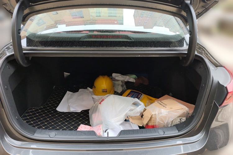 Used CHANGAN Eado 2021 PLUS Blue Whale NE 1.4T GDI DCT Prestige Model Trunk